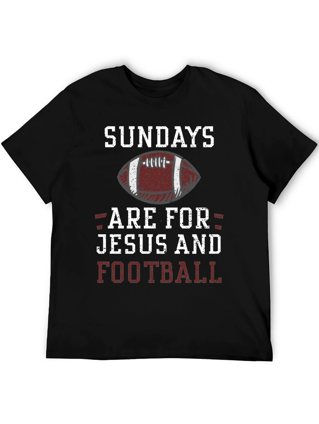Sundays are for Jesus and Football Graphic Tee