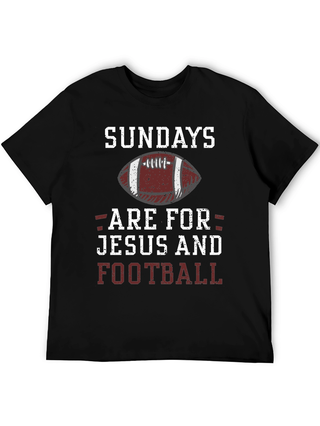 Sundays are for Jesus and Football Graphic Tee