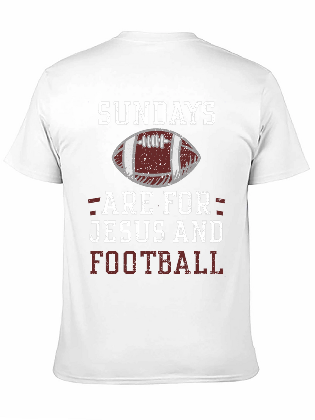Sundays are for Jesus and Football Graphic Tee