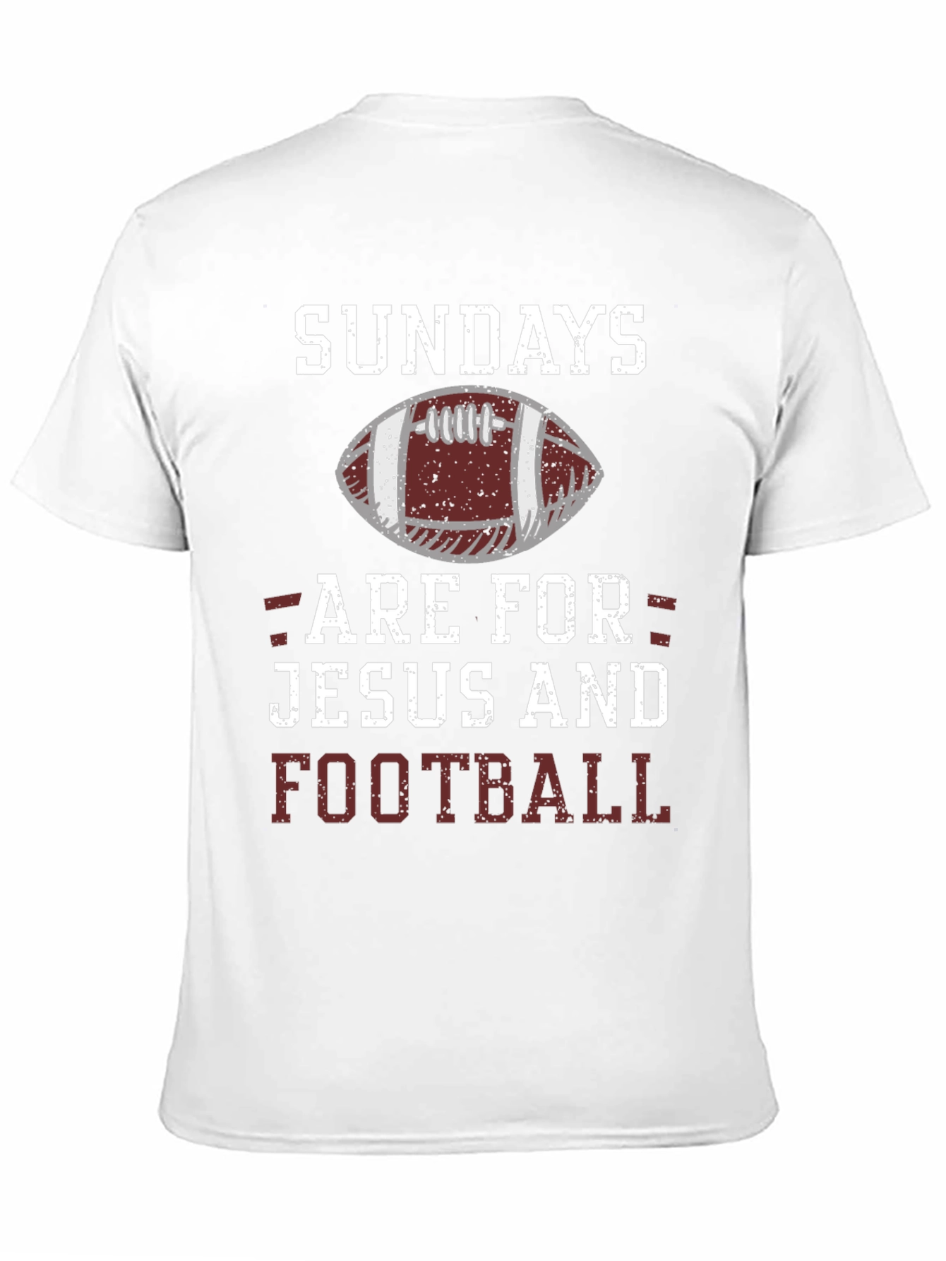 Sundays are for Jesus and Football Graphic Tee