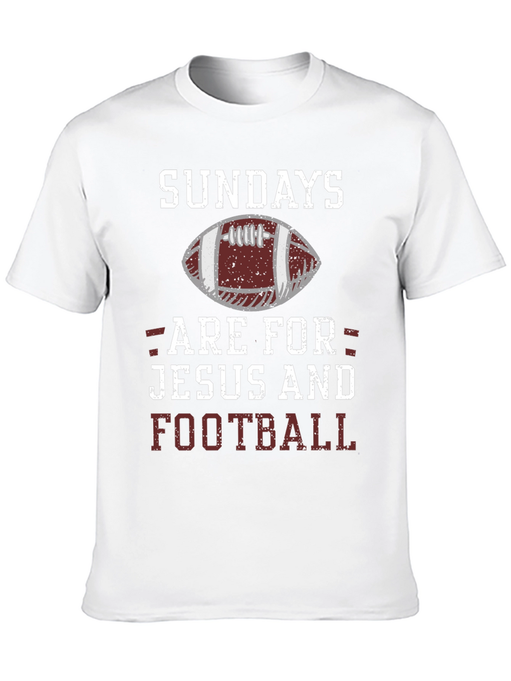Sundays are for Jesus and Football Graphic Tee