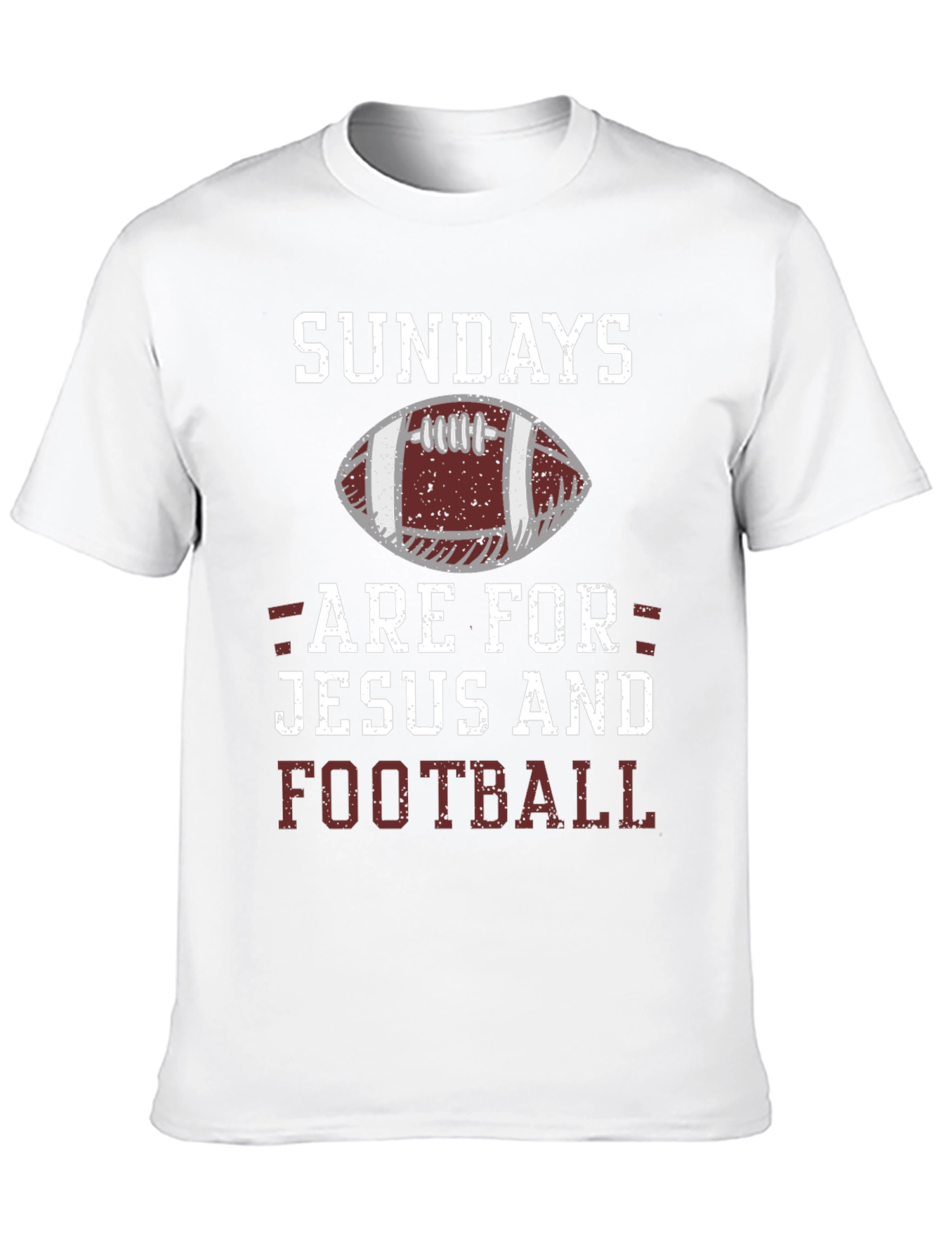 Sundays are for Jesus and Football Graphic Tee