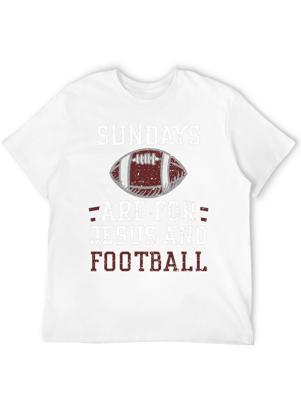 Sundays are for Jesus and Football Graphic Tee