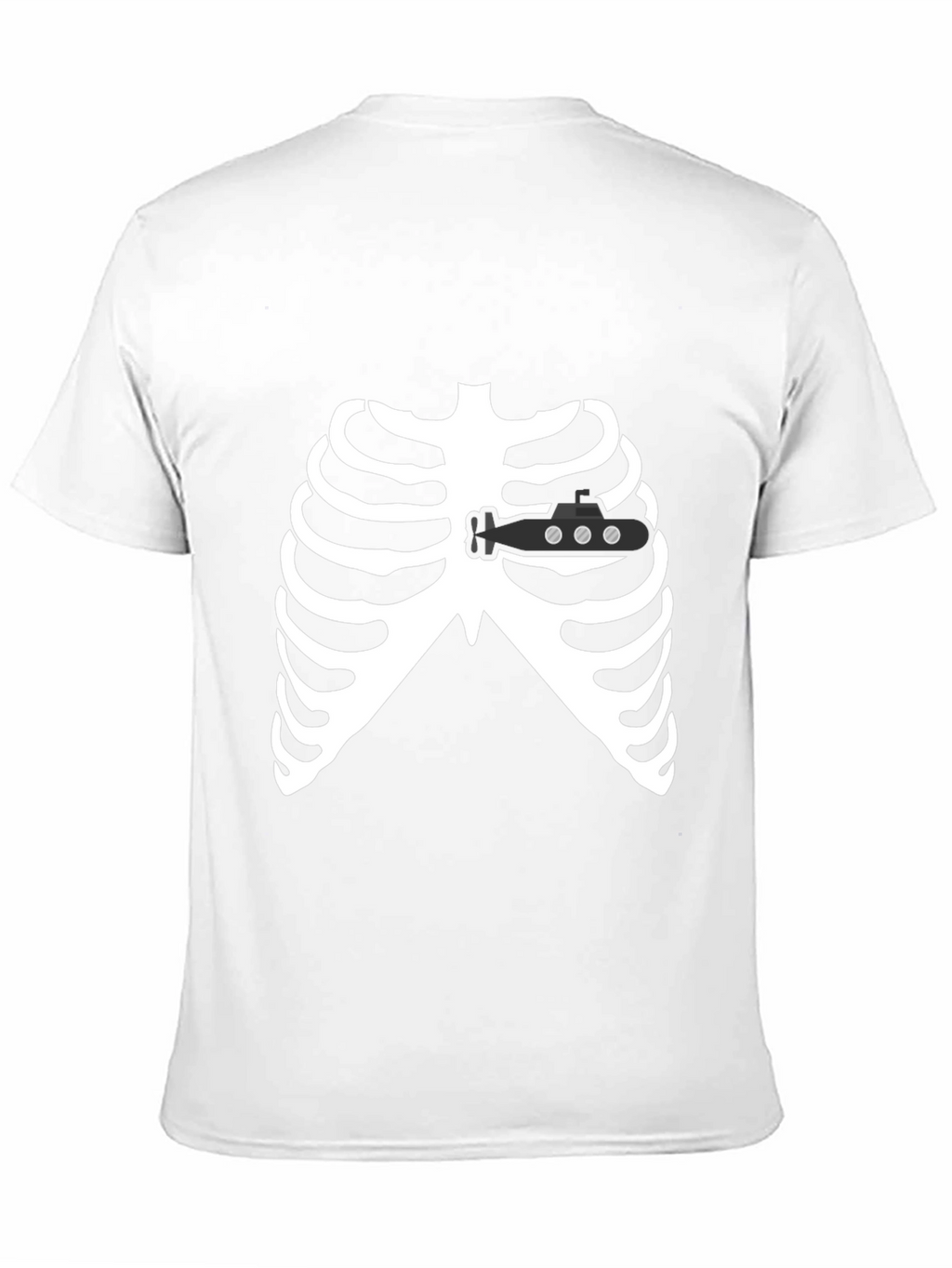 Submarine Heart Skeleton T-Shirt