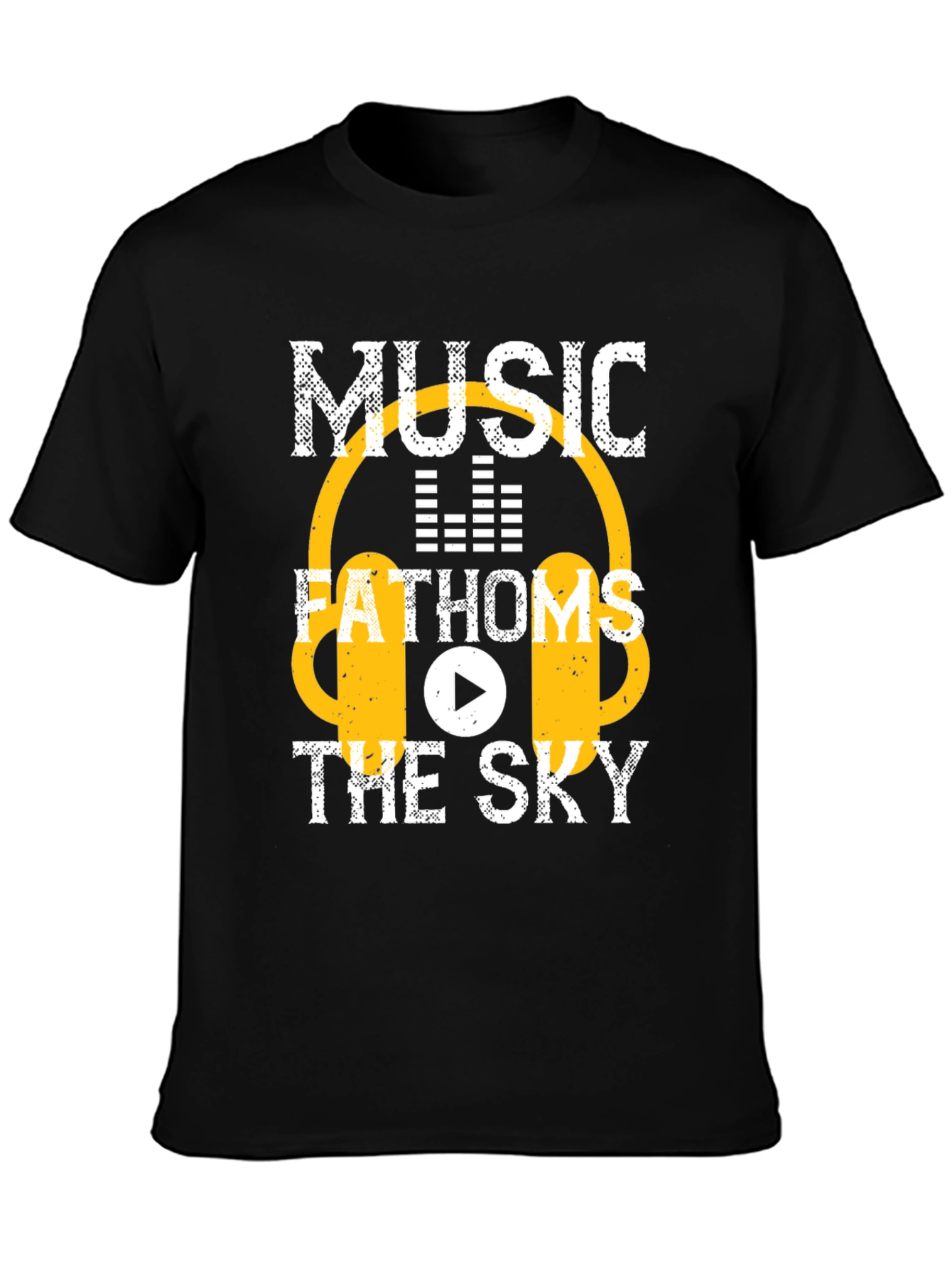 Music Fathoms the Sky Graphic T-Shirt
