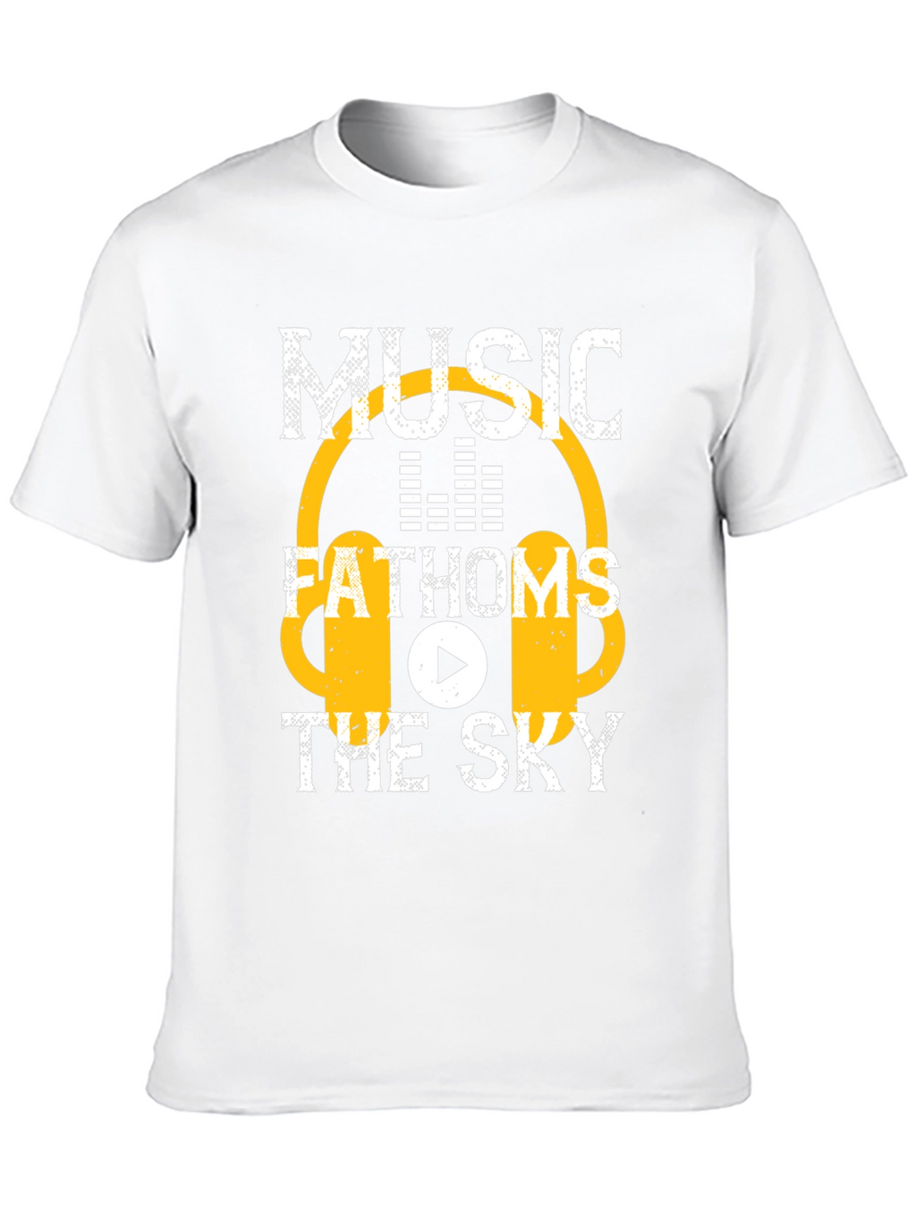 Music Fathoms the Sky Graphic T-Shirt