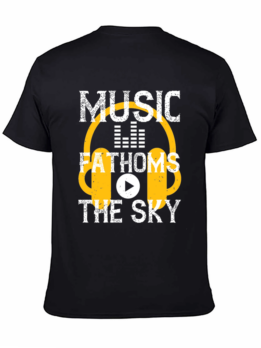 Music Fathoms the Sky Graphic T-Shirt