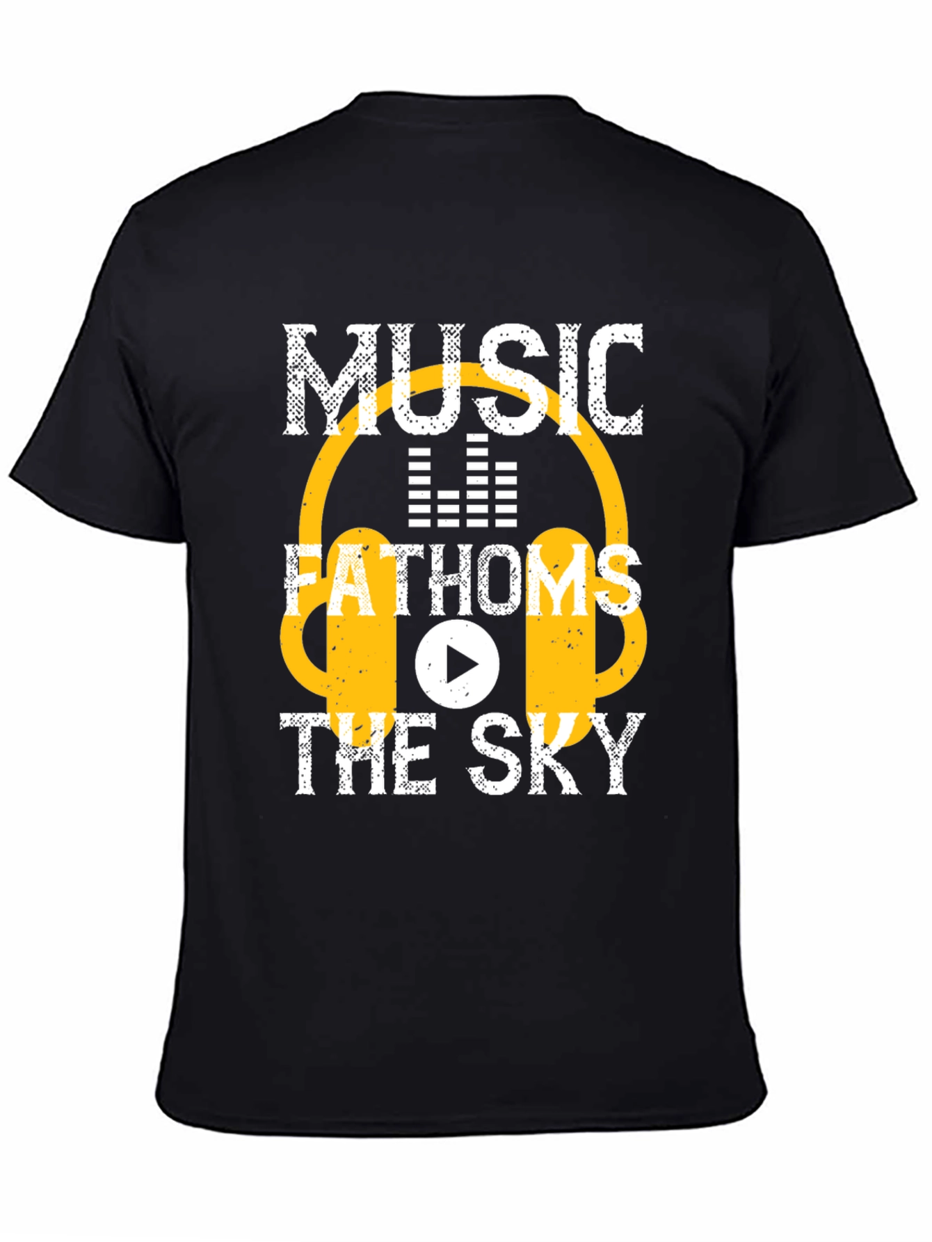 Music Fathoms the Sky Graphic T-Shirt