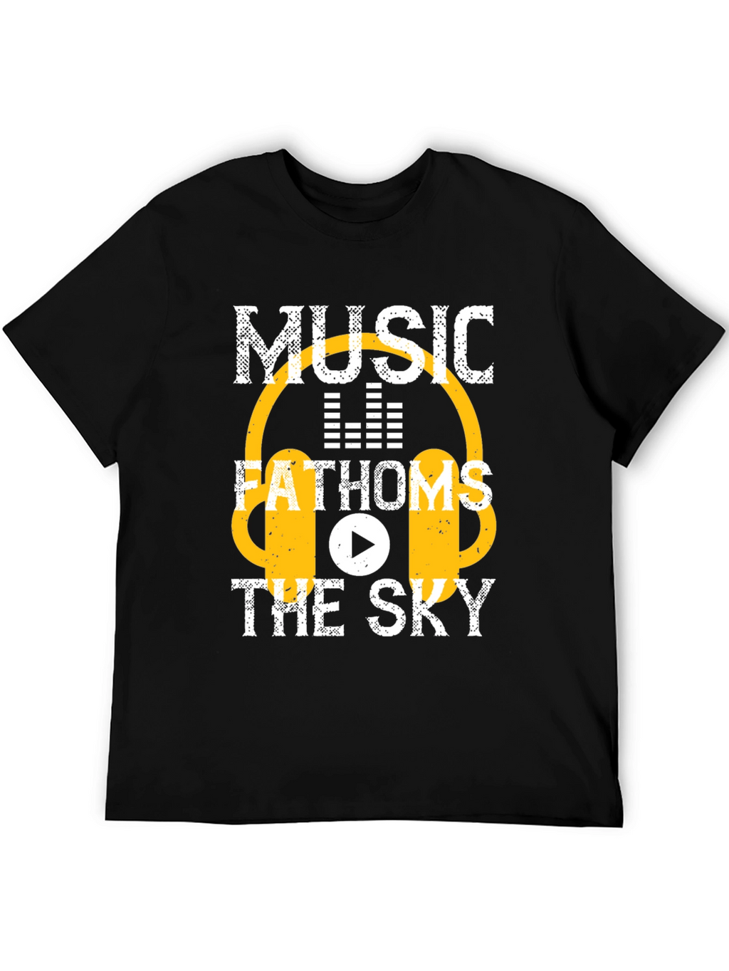 Music Fathoms the Sky Graphic T-Shirt