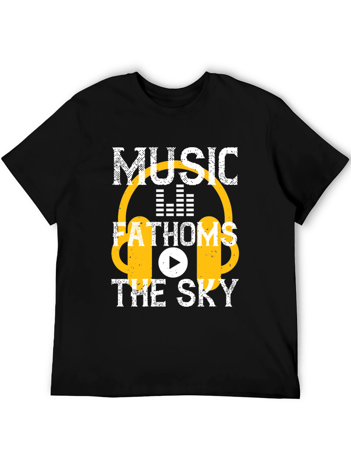 Music Fathoms the Sky Graphic T-Shirt