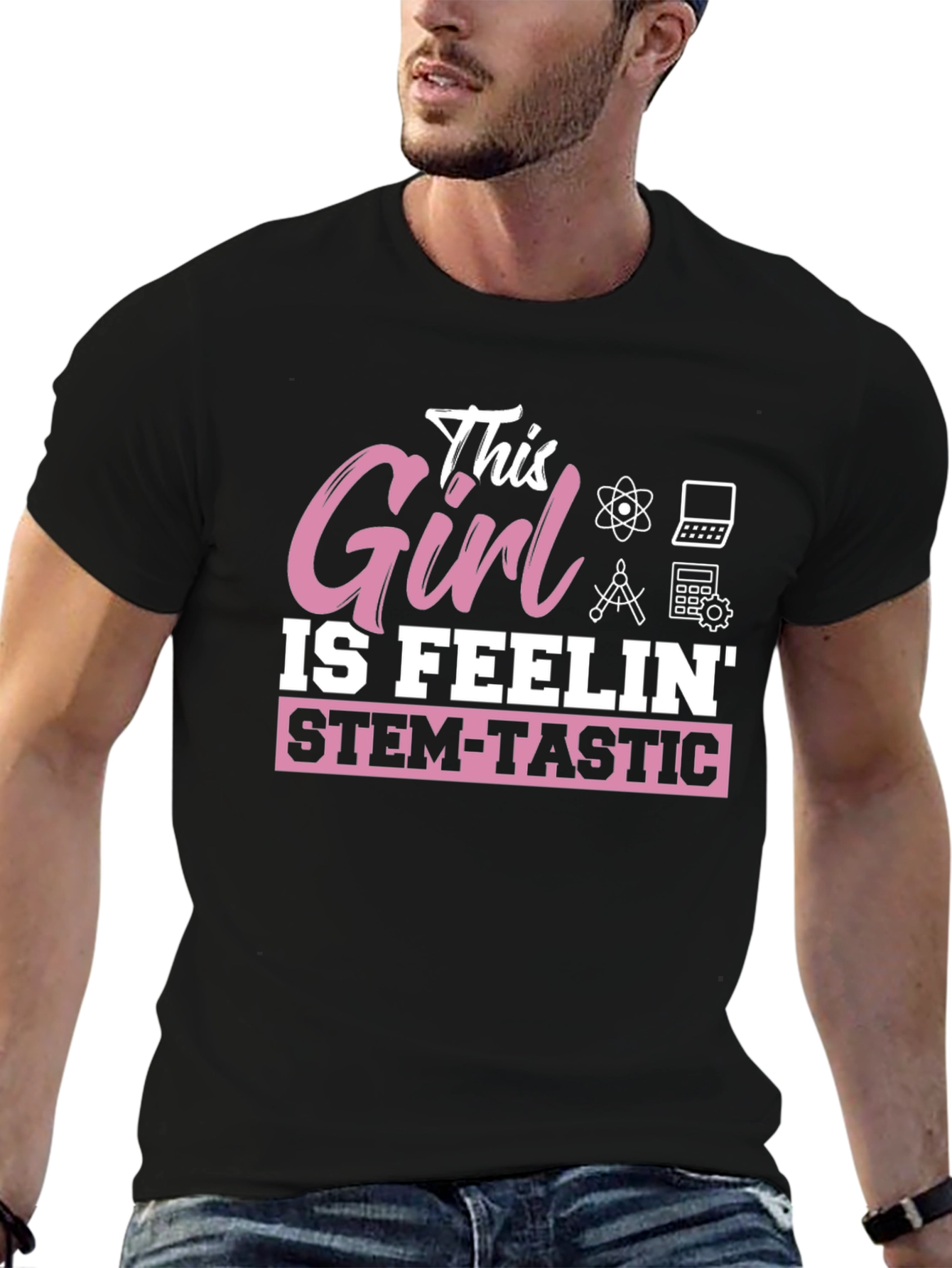 STEM-Tastic Girl T-Shirt - Science & Math Tee
