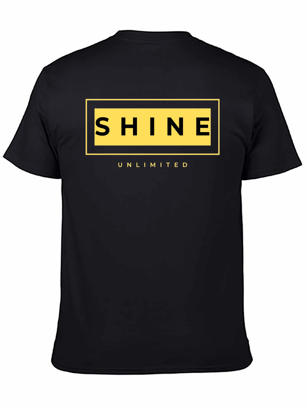 Shine Unlimited Black Graphic T-Shirt