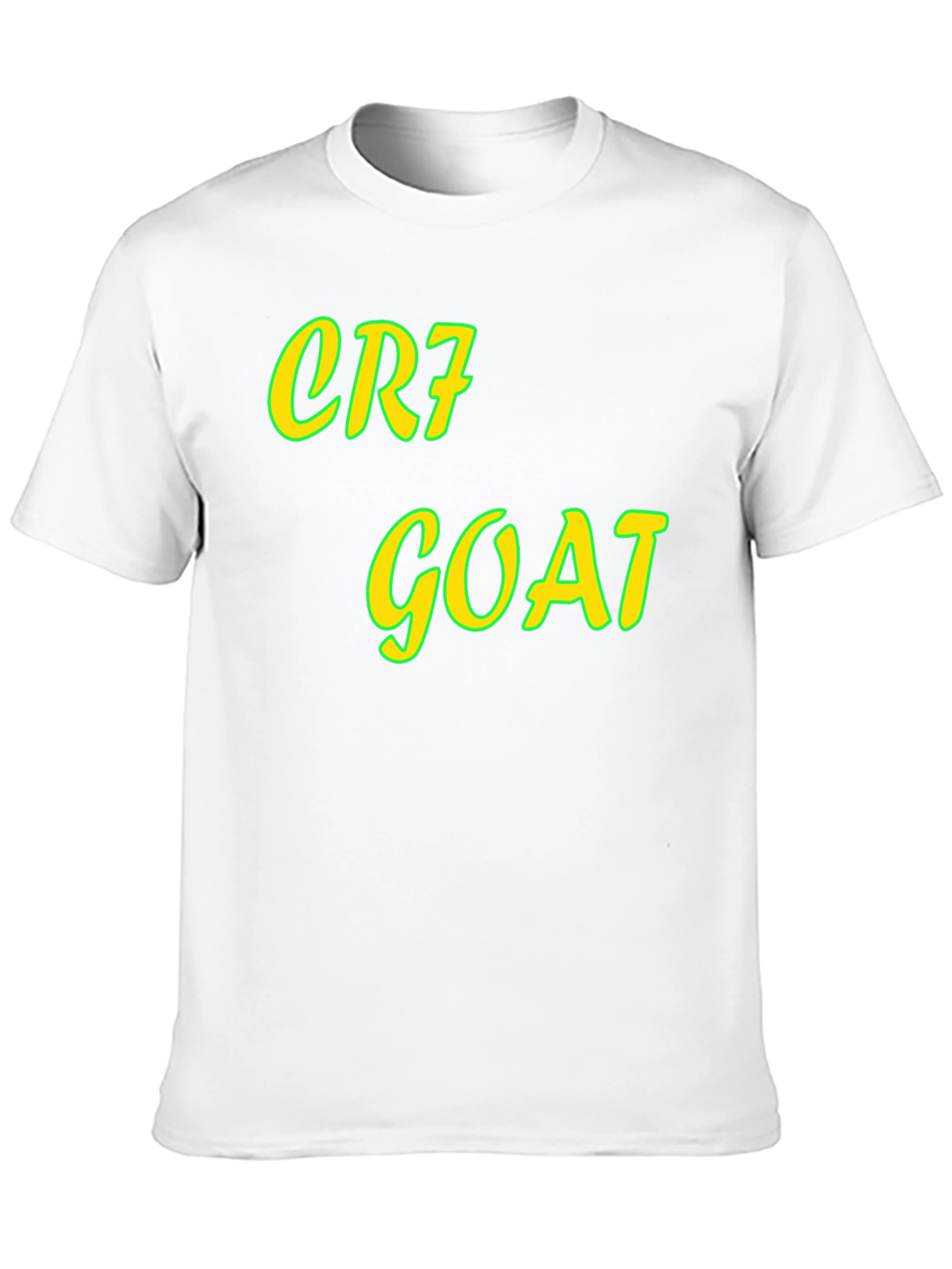 CR7 GOAT Black Graphic Tee