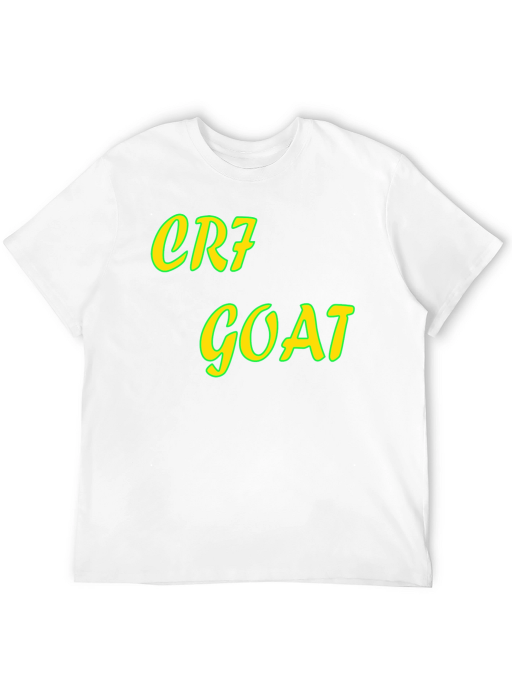 CR7 GOAT Black Graphic Tee