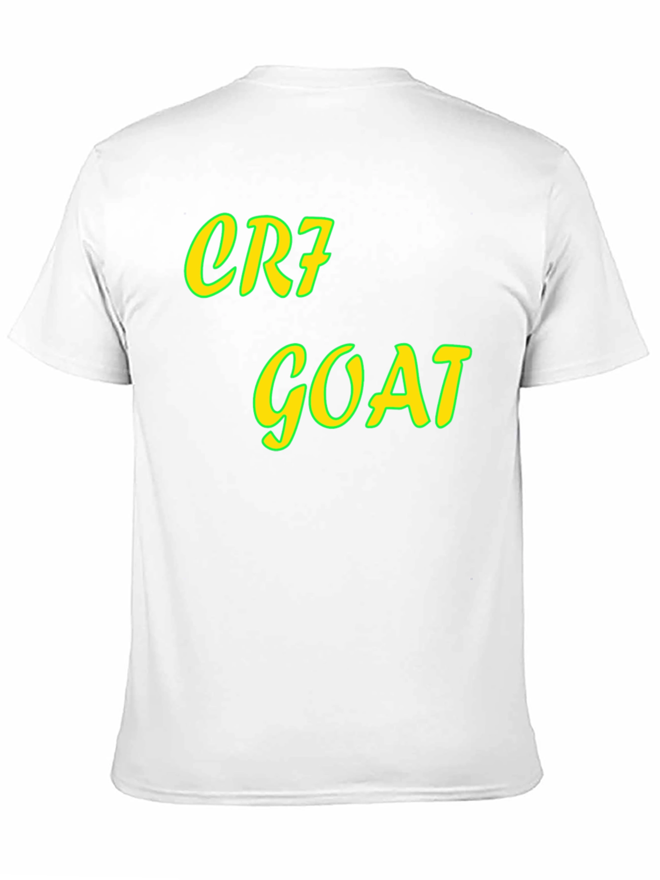 CR7 GOAT Black Graphic Tee