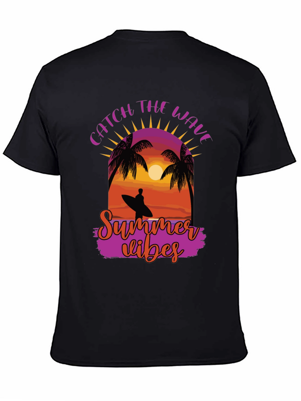 Catch the Wave Summer Vibes Graphic Tee