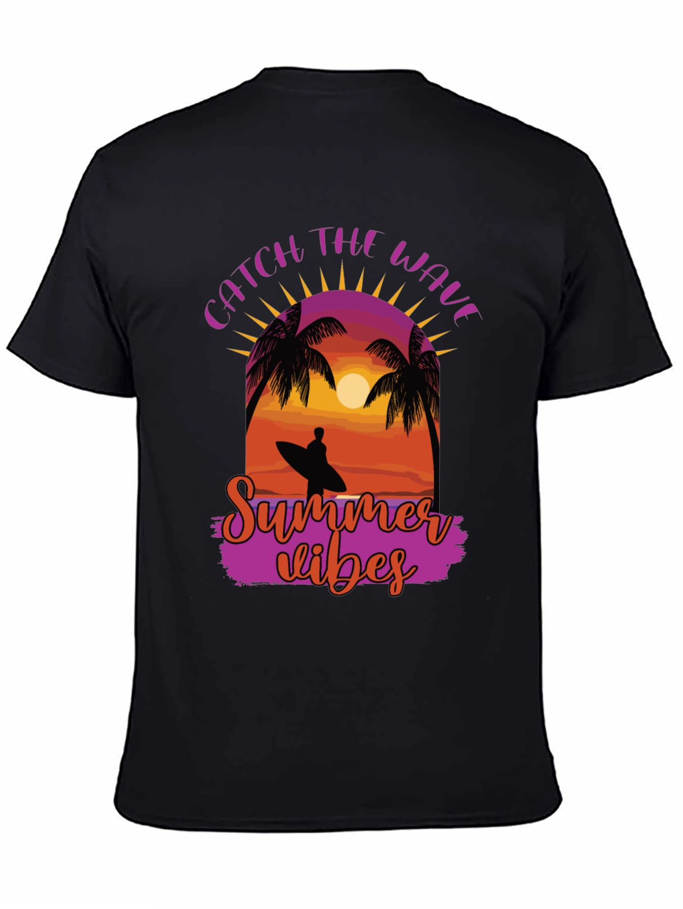 Catch the Wave Summer Vibes Graphic Tee