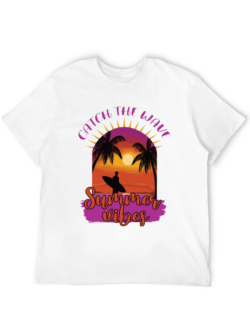 Catch the Wave Summer Vibes Graphic Tee
