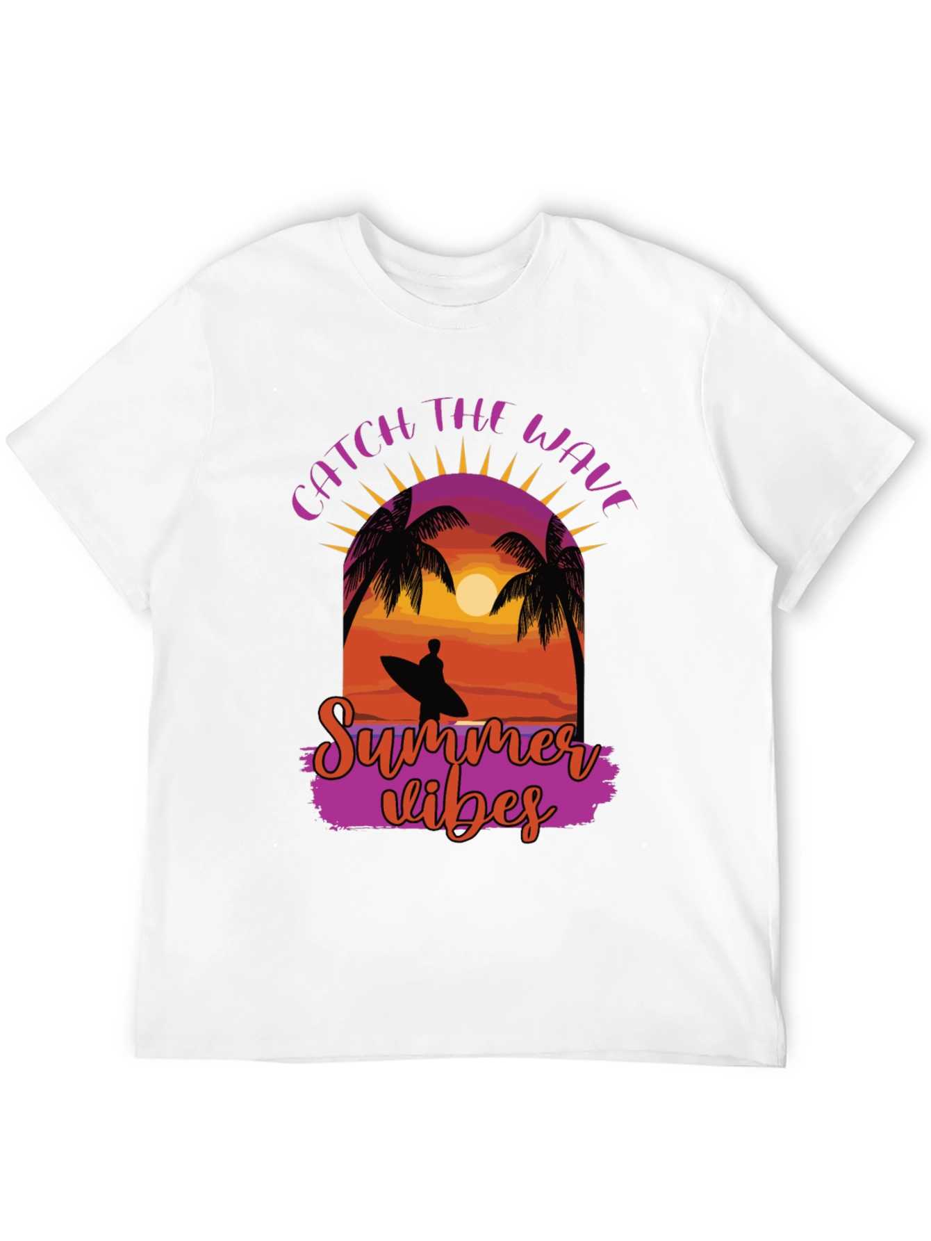 Catch the Wave Summer Vibes Graphic Tee