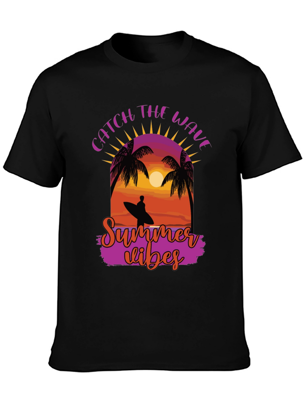 Catch the Wave Summer Vibes Graphic Tee