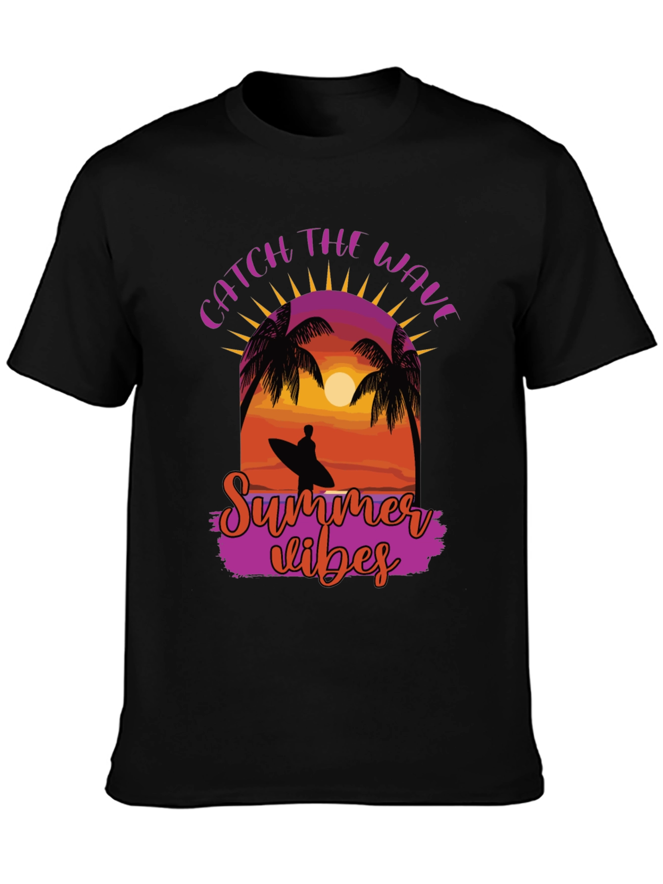 Catch the Wave Summer Vibes Graphic Tee