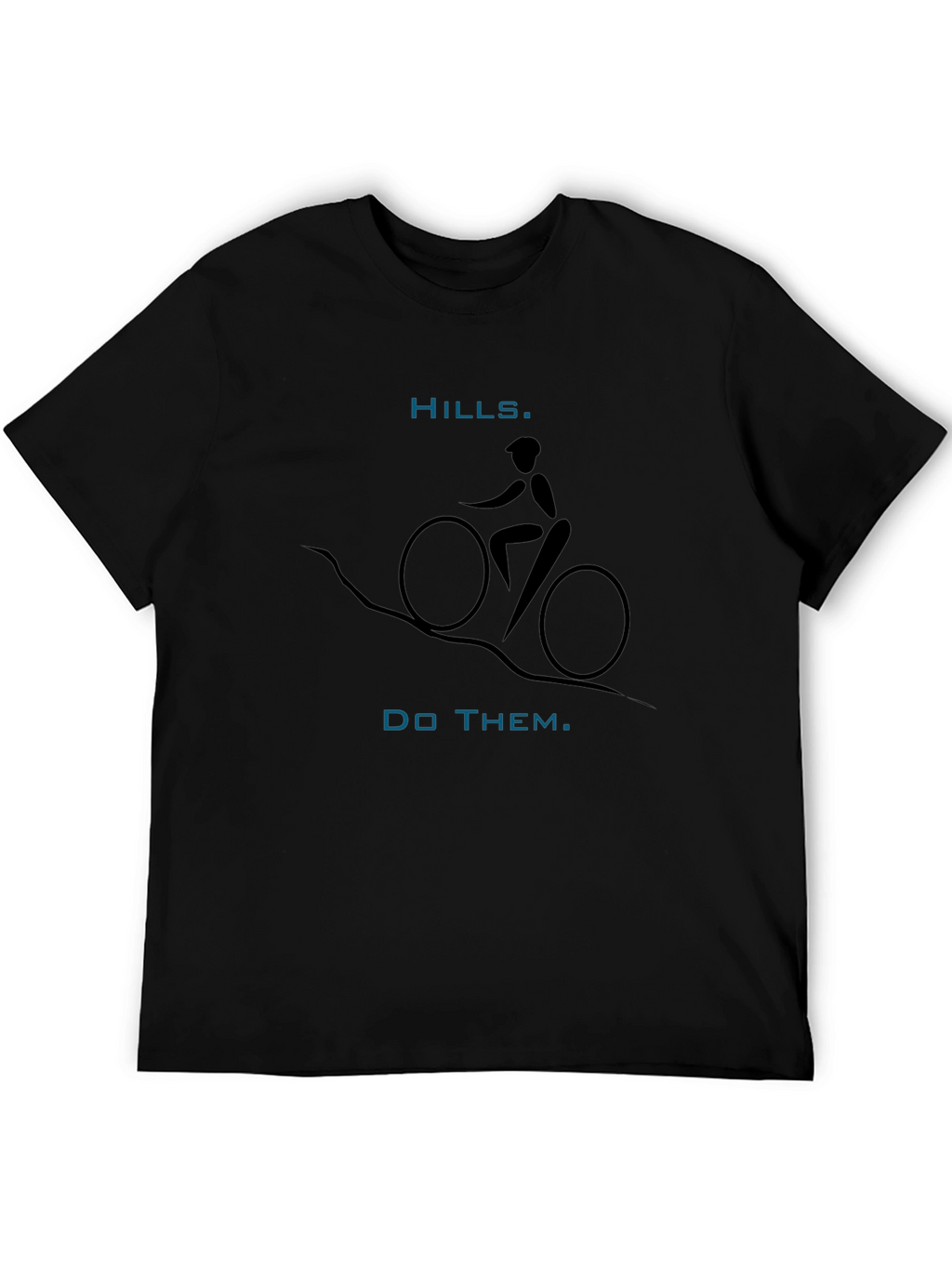 Hills Do Them Black Graphic Tee
