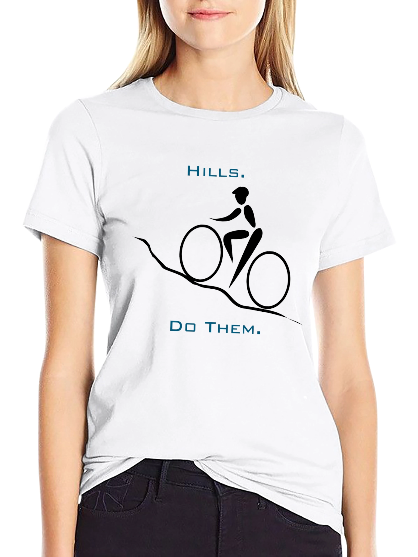 Hills Do Them Black Graphic Tee