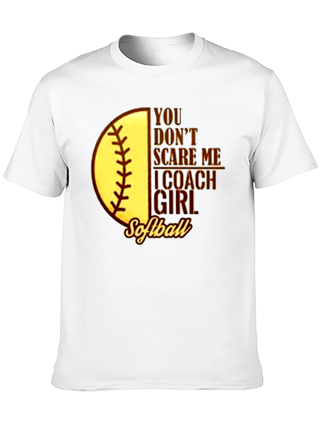 Softball Coach Graphic Tee