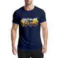 MF DOOM Classic Hip Hop Dark Navy Tee, Old School Vintage Rap Oversized Top