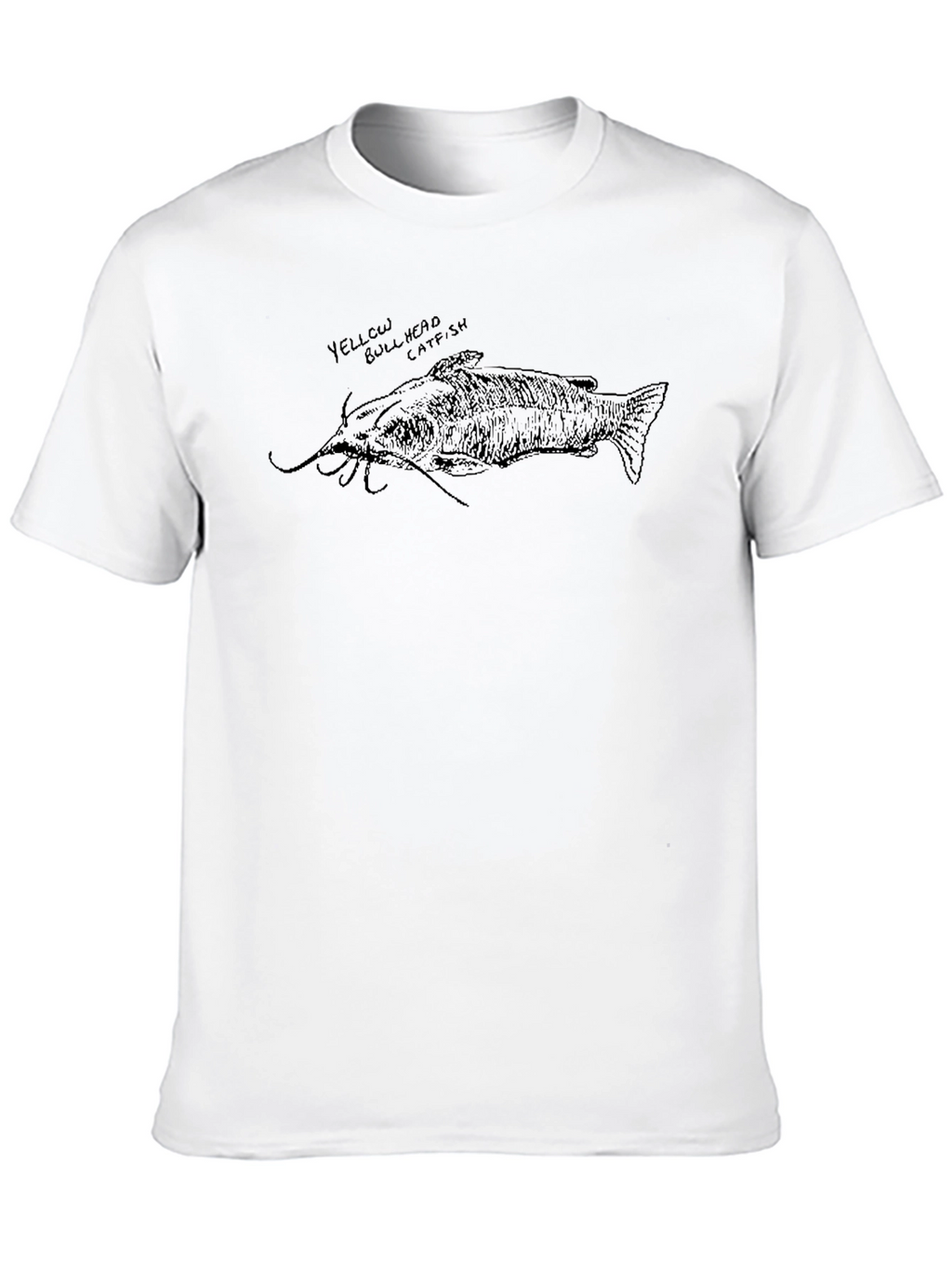 Yellow Bullhead Catfish Graphic T-Shirt