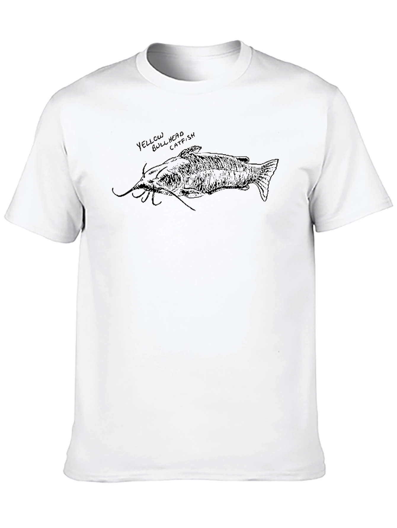 Yellow Bullhead Catfish Graphic T-Shirt