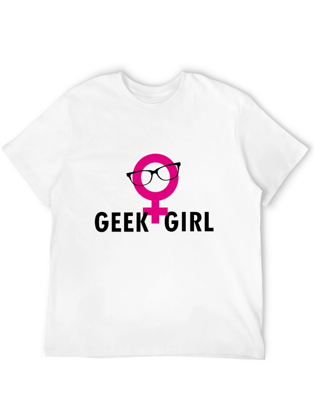 Geek Girl T-Shirt - Nerdy Female Symbol