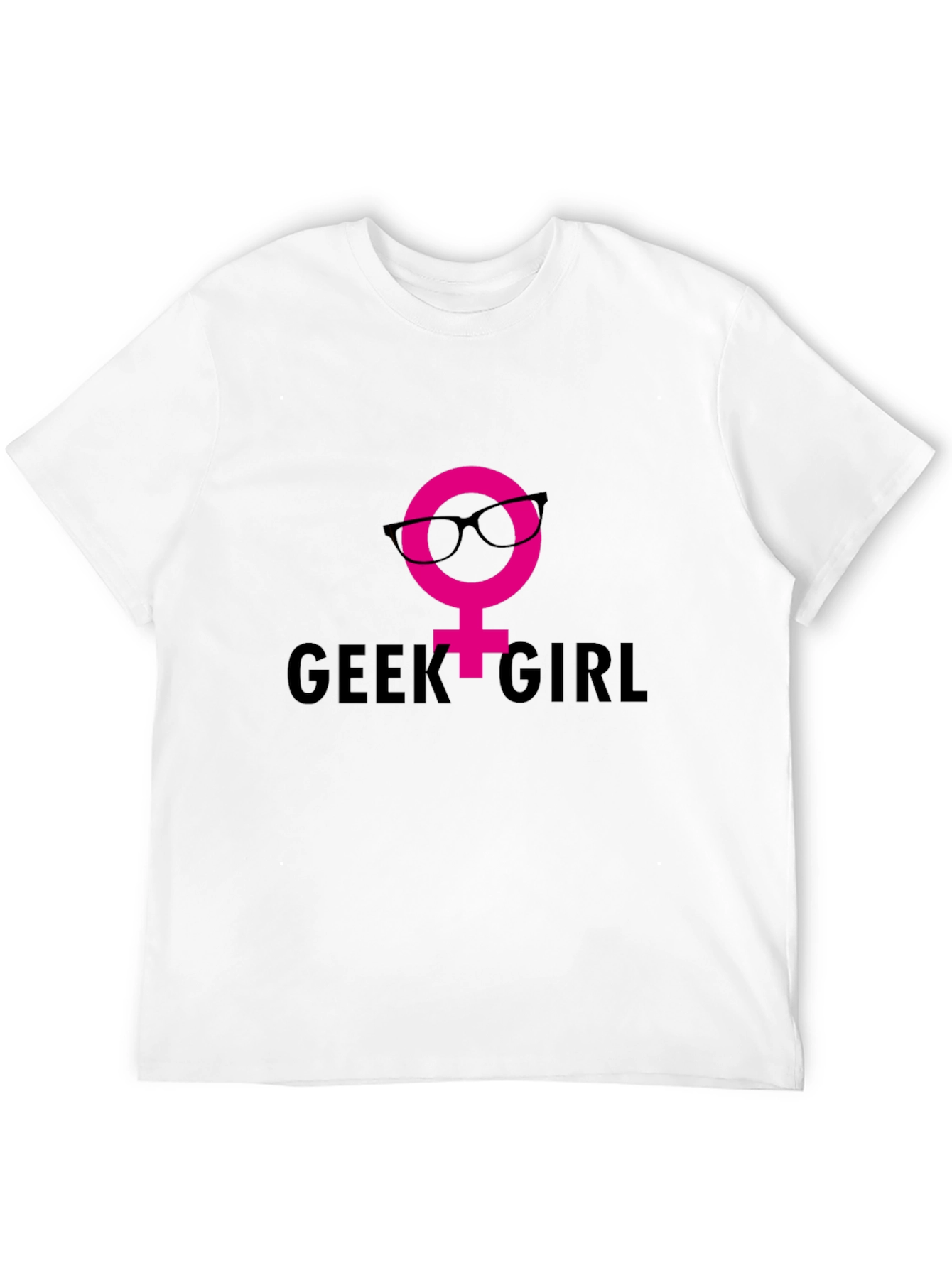 Geek Girl T-Shirt - Nerdy Female Symbol
