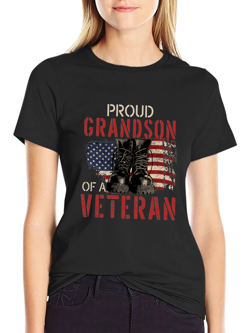 Proud Grandson of a Veteran T-Shirt