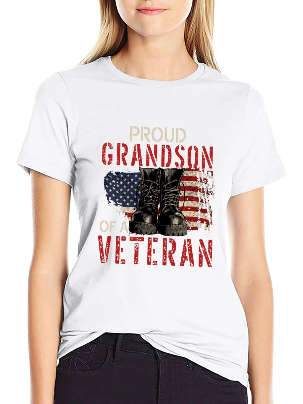 Proud Grandson of a Veteran T-Shirt