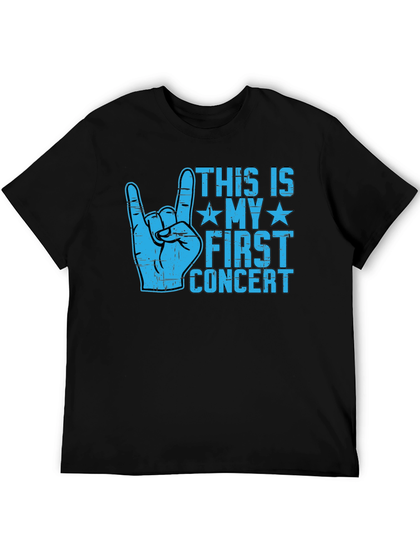 First Concert T-Shirt - Rock On Design