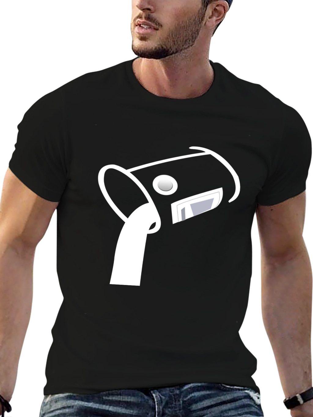 Paint Can Pouring Graphic T-Shirt