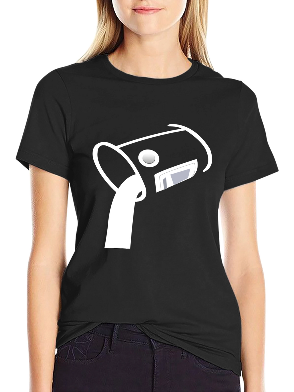 Paint Can Pouring Graphic T-Shirt