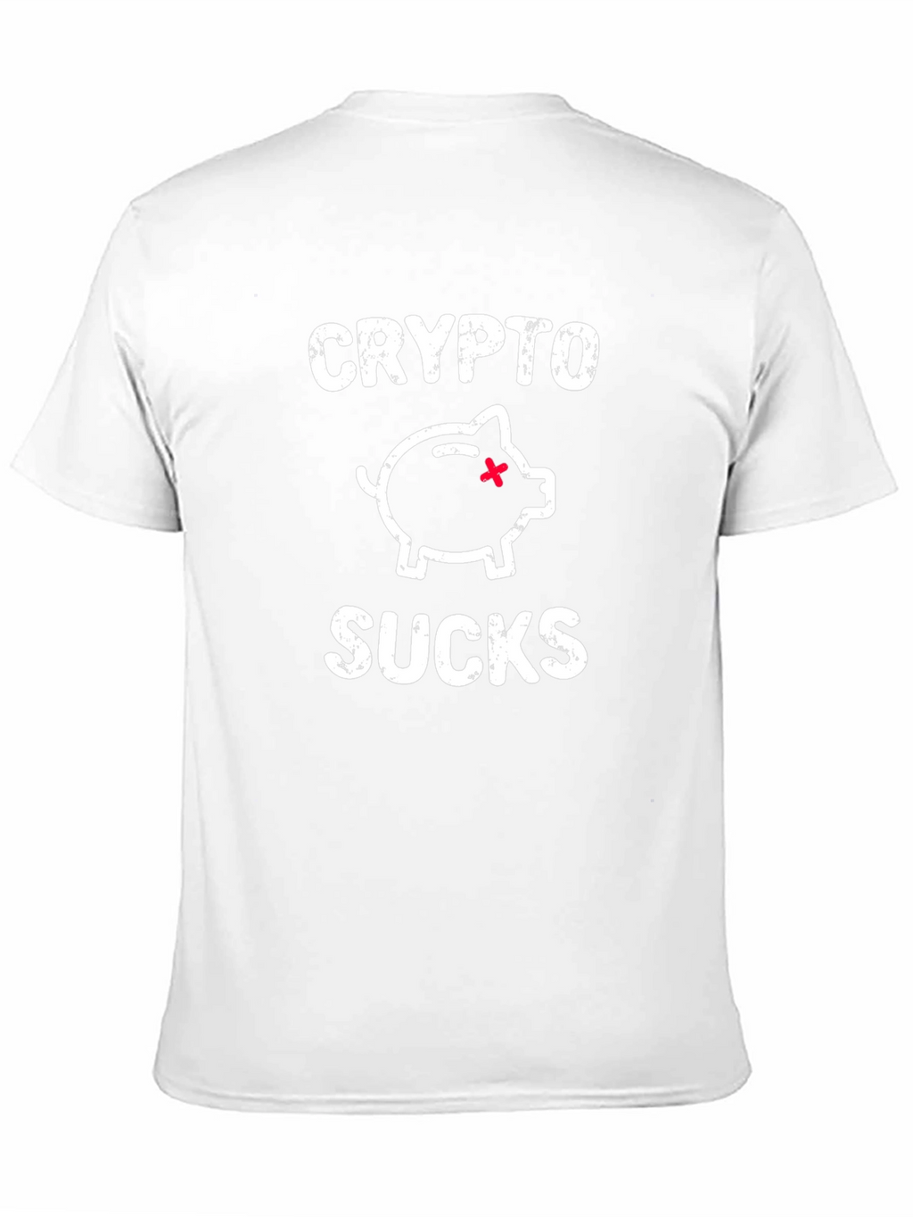 Crypto Sucks Piggy Bank Graphic Tee