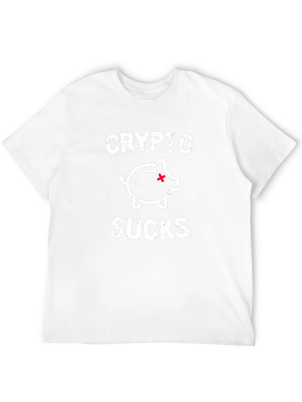 Crypto Sucks Piggy Bank Graphic Tee