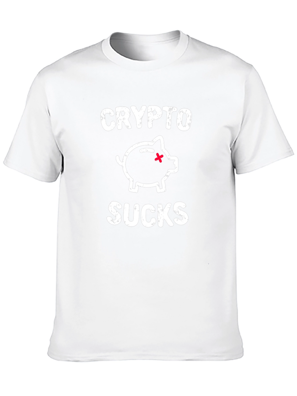 Crypto Sucks Piggy Bank Graphic Tee
