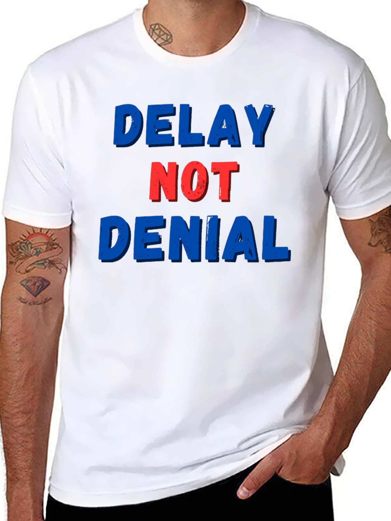 Delay Not Denial Graphic T-Shirt