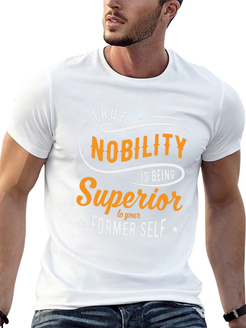 True Nobility Graphic Tee - Motivational Shirt
