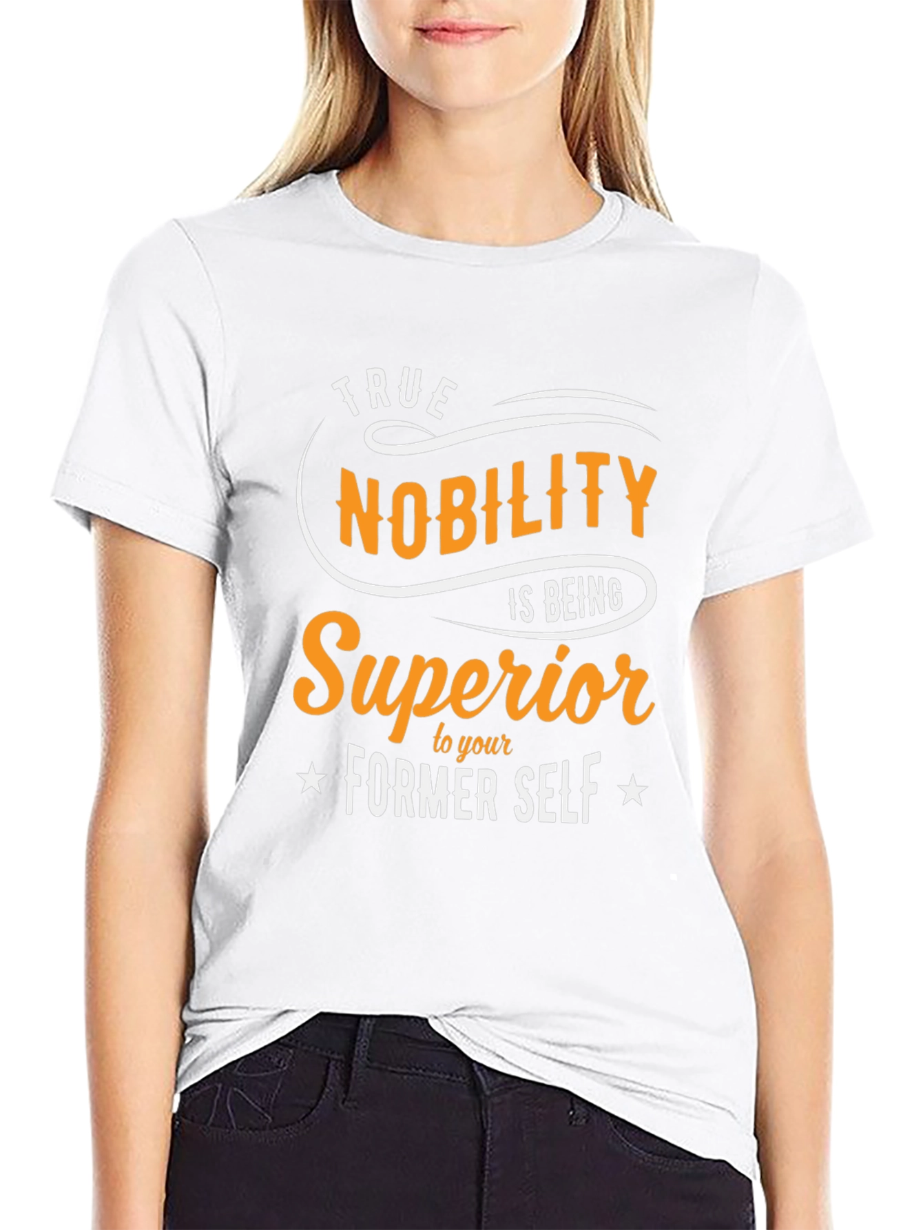 True Nobility Graphic Tee - Motivational Shirt