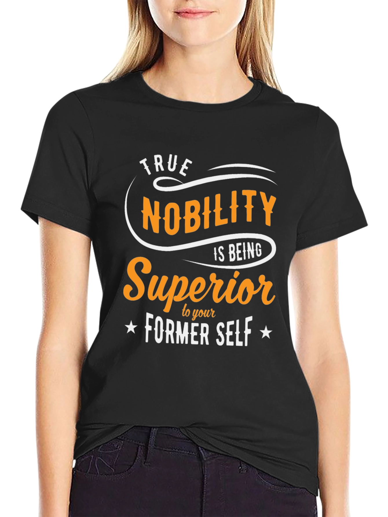 True Nobility Graphic Tee - Motivational Shirt