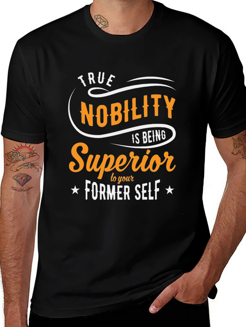 True Nobility Graphic Tee - Motivational Shirt