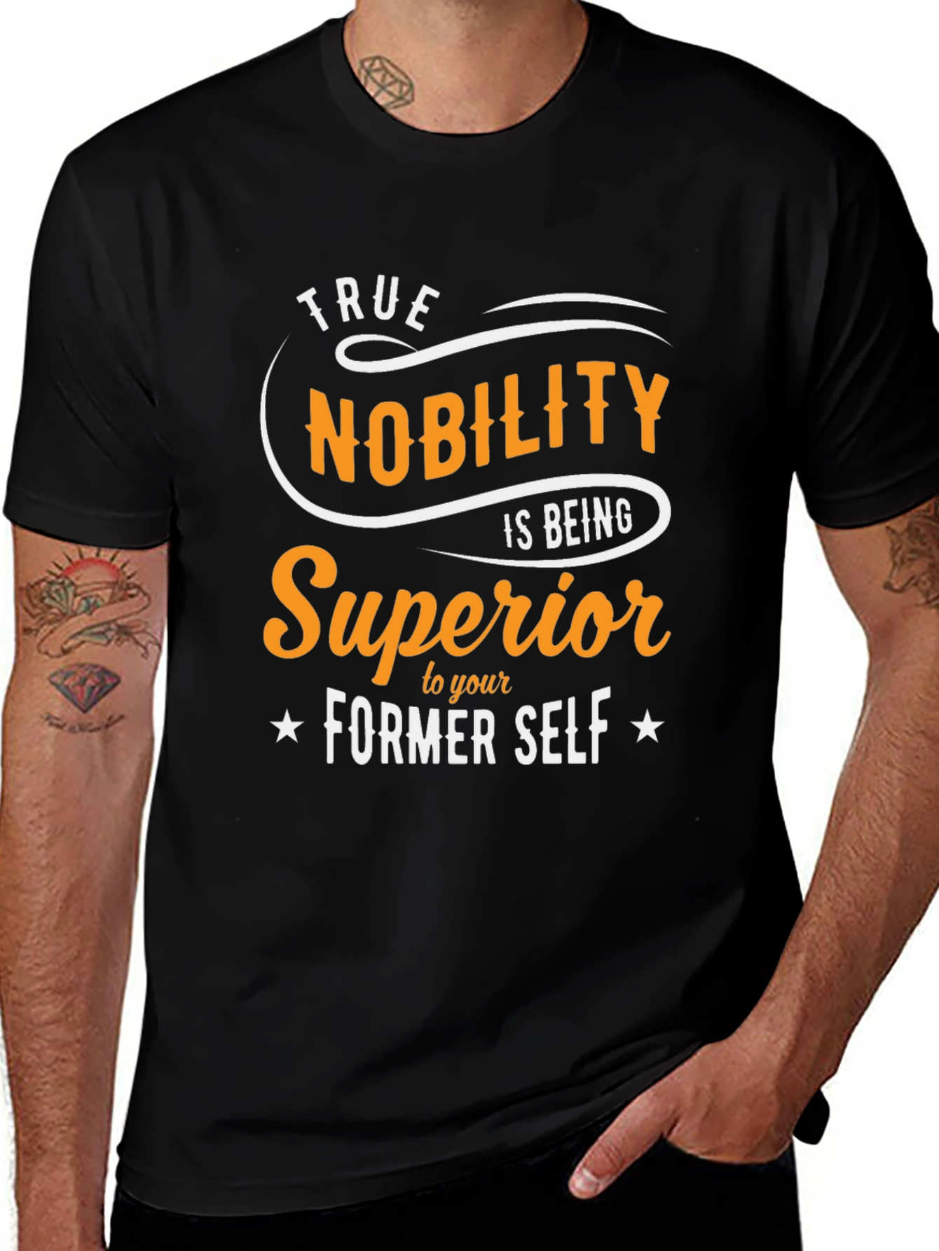 True Nobility Graphic Tee - Motivational Shirt