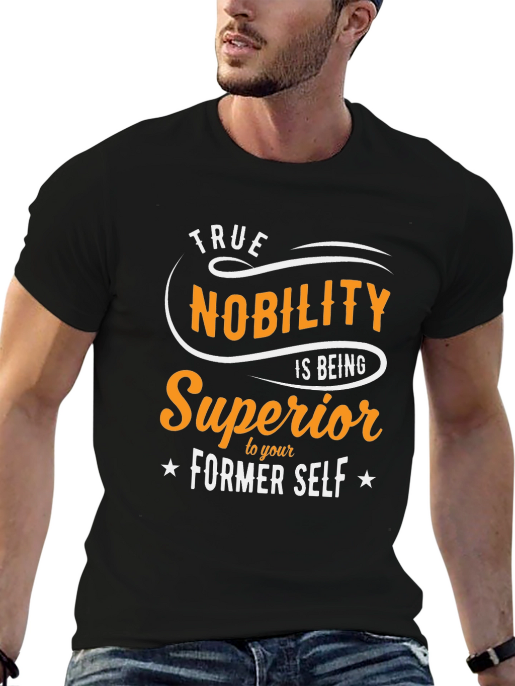 True Nobility Graphic Tee - Motivational Shirt