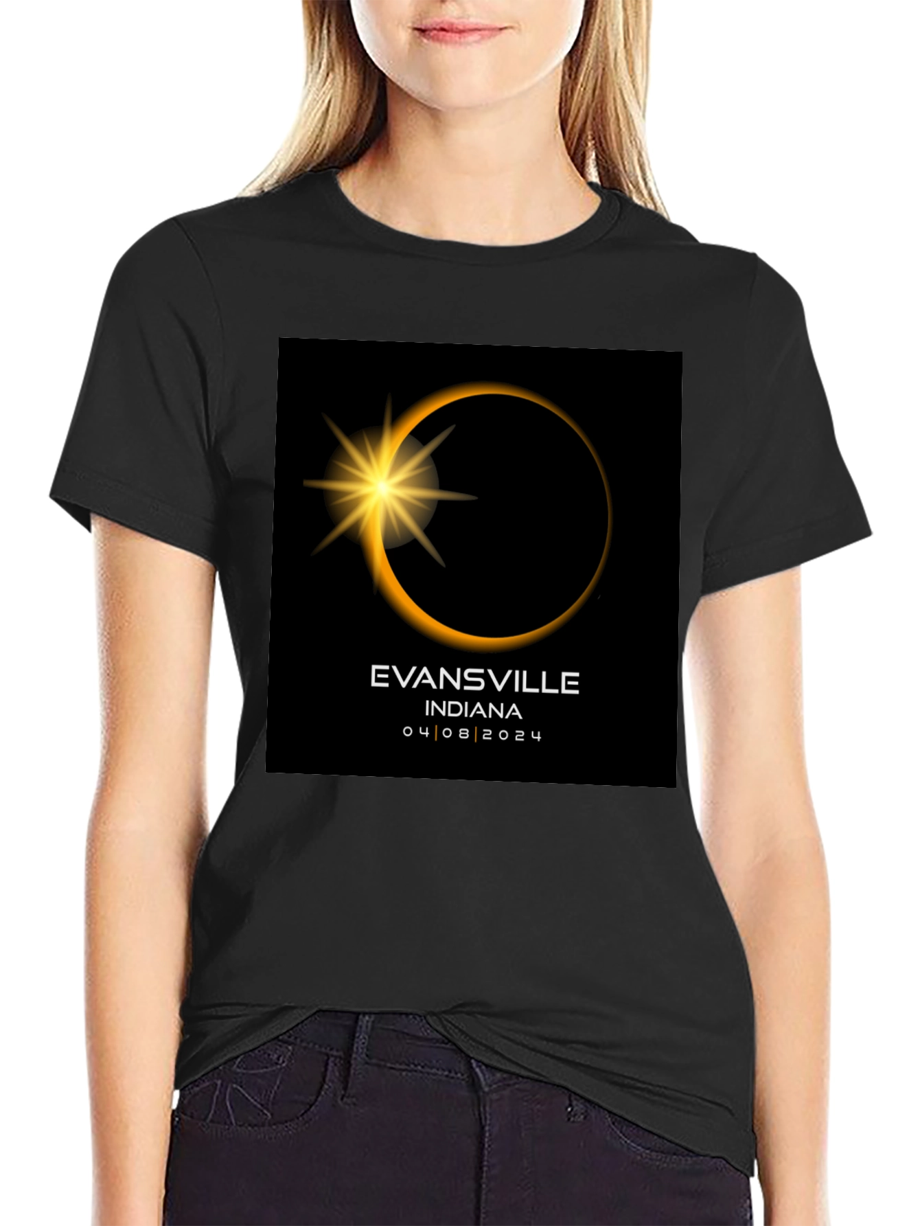 Evansville Eclipse T-Shirt - April 8 2024