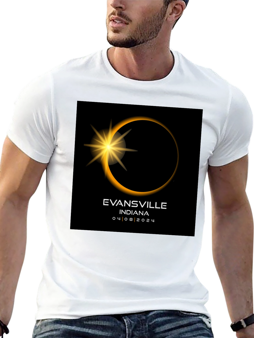 Evansville Eclipse T-Shirt - April 8 2024